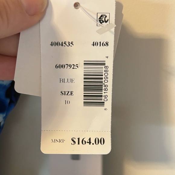 Magicsuit Women's Swimwear Blue Tide Mikki Open Back One Piece Swimsuit - Picture 9 of 10